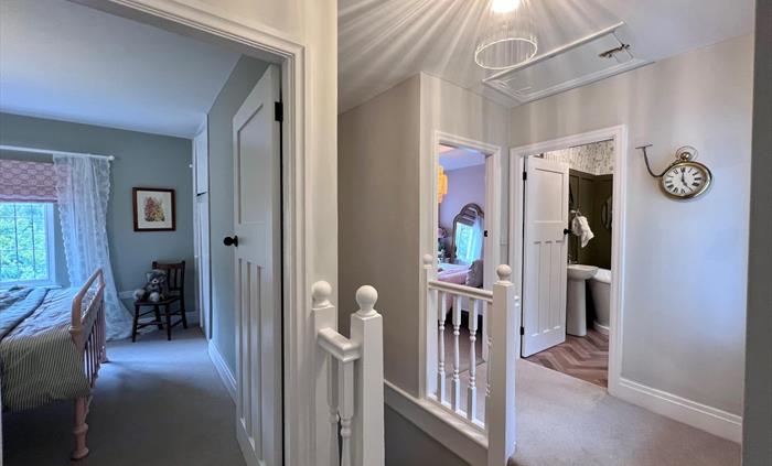 Upstairs landing